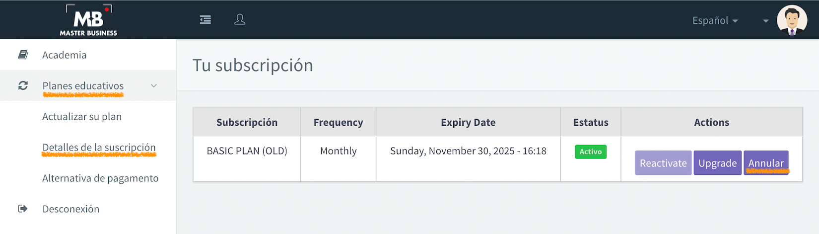 How to cancel subscription ?